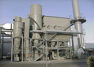 scrubber a secco / chimico / biologico / per ossido di azoto