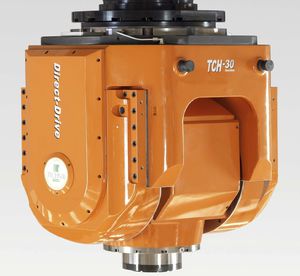 testa di fresatura 2 assi / ad angolo retto / CNC / continua