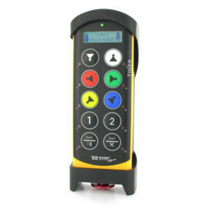 telecomando radio / a 10 pulsanti / IP65 / con schermo integrato