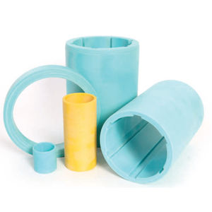 cuscinetto liscio cilindrico / in composito / in PTFE / in fibre sintetiche