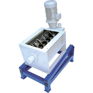 trituratore monoalbero / di vetro / rifiuti solidi sfusi / in plastica