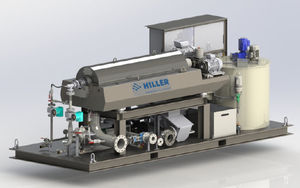decanter centrifugo / orizzontale / per disidratazione fanghi