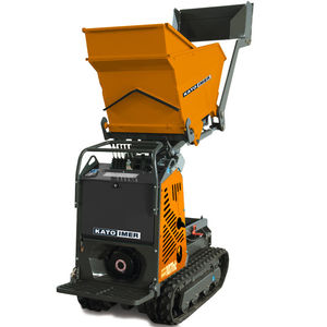 mini dumper cingolato / diesel / con benna elevatrice / autocaricante