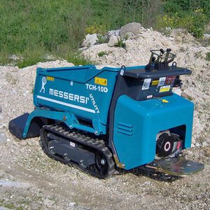 mini dumper cingolato / diesel / con benna elevatrice / autocaricante