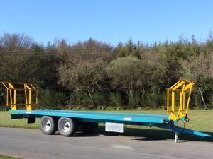 rimorchio tandem / a pianale / per carichi eccezionali