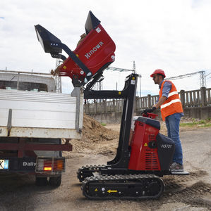 mini dumper cingolato / diesel / a benzina / a scarico frontale
