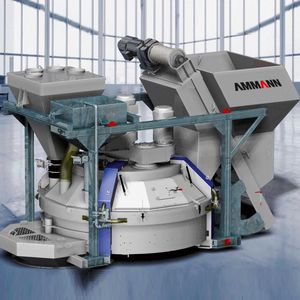 miscelatore planetario / discontinuo / per cemento / ad alte prestazioni