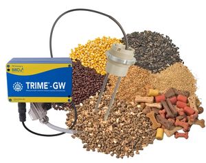 misuratore di umidità per cereali / per misura di resistività / in linea