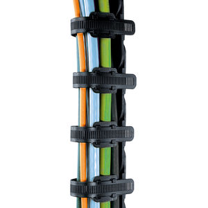 catena portacavi con traversini apribili a scatto / in plastica