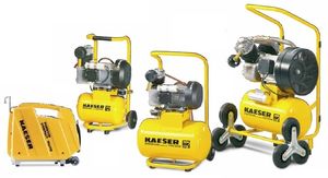 compressore d'aria / mobile / con motore elettrico / a pistone