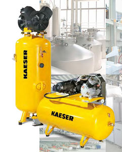 compressore d'aria / stazionario / con motore elettrico / a pistone