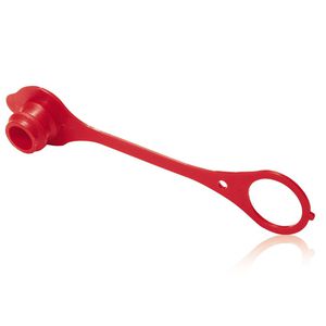 tappo rotondo / maschio / in polietilene a bassa densità LDPE / a scatto