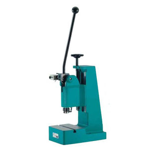 pressa manuale / per assemblaggio / con spingitore rotondo / a ginocchiera
