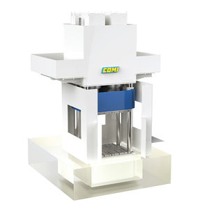 pressa idraulica / a compressione / verticale / per materiali compositi