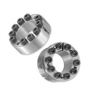 giunto dispositivo di bloccaggio / in acciaio inox / largo / con flangia