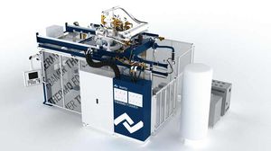 macchina di stampaggio per schiuma plastica / per EPS / per EPP / di elevata efficacia