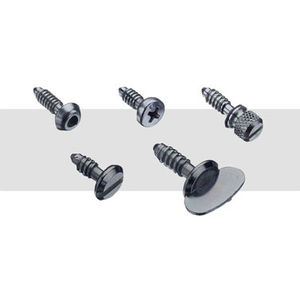 vite a testa cilindrica / a testa bombata a croce Phillips / in acciaio inossidabile / in nylon