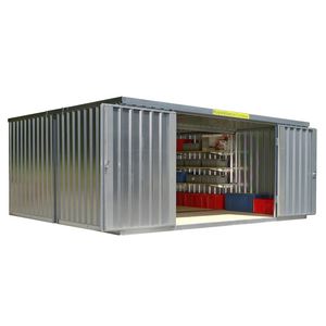 container in acciaio galvanizzato / di stoccaggio