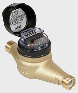 contatore volumetrico / a secco / a turbina multigetto / d'acqua