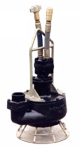 pompa per fanghi / con motore idraulico / sommersa / a vortice