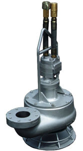 pompa per acque reflue / con motore idraulico / sommersa / a vortice