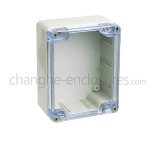 scatola di derivazione da parete / IP65 / in plastica / con coperchio trasparente