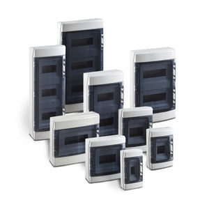 scatola elettrica modulare / in ABS / per disgiuntore / con sportello trasparente