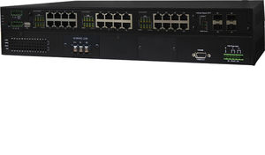 switch Ethernet amministrabile / 24 porte / PoE