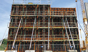 piattaforma da lavoro / sospesa / per cassero