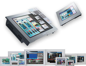 terminale HMI con touch screen / con schermo largo / TFT LCD / display