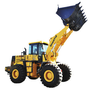 pala su ruote / articolata / per cantiere