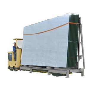 carrello da trasporto / per vetro / compatto / a motore