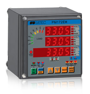 contatore di energia elettrica trifase / da montare su pannello / 50 Hz / digitale
