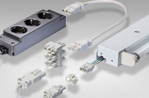 connettore RF / rettangolare / femmina / in miniatura