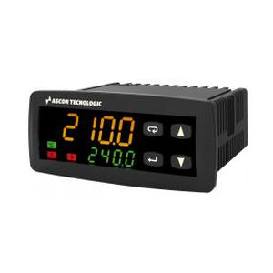 regolatore di temperatura con doppio display a LED / programmabile / con timer indipendente