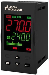 regolatore di temperatura digitale / con doppio display a LED / programmabile