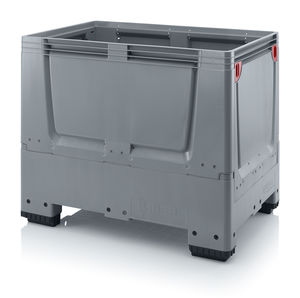 cassa-pallet in plastica / da trasporto / per movimentazione / pieghevole