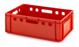 cassa in plastica / per carne / di stoccaggio / da trasporto pesante