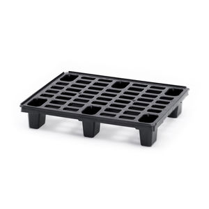 pallet in plastica / euro / da trasporto / accatastabile