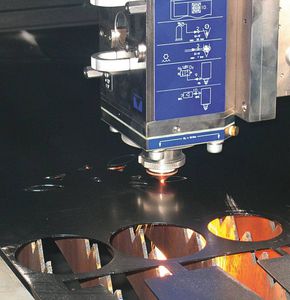 testa di taglio laser / con cartuccia intercambiabile