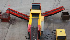 smistatore mobile / automatico / per legno / per rifiuti