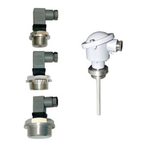 sonda di temperatura Pt100 / a Pt1000 / filettata / in acciaio inossidabile