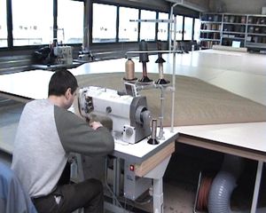 tavolo di taglio per tessuti / con cuscino d'aria