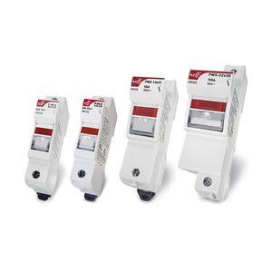 porta fusibile per montaggio su guida DIN / IEC / modulare