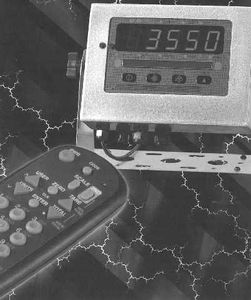 indicatore di peso con display LED / portatile / robusto / in acciaio inossidabile