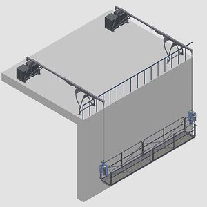 piattaforma da lavoro / sospesa / per cantiere / elettrica