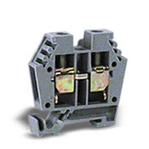morsetto componibile con connessione a vite / su guida DIN / grigio / passante