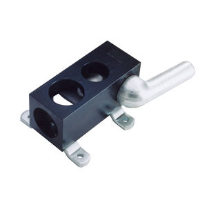 scantonatrice ad angolo fisso 90° / manuale / punzonatura / di tubi