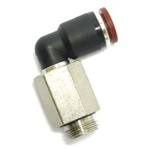 raccordo filettato / push-in / a gomito / per aria compressa