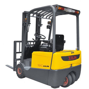 carrello elevatore elettrico / con conducente seduto / per movimentazione / a 3 ruote